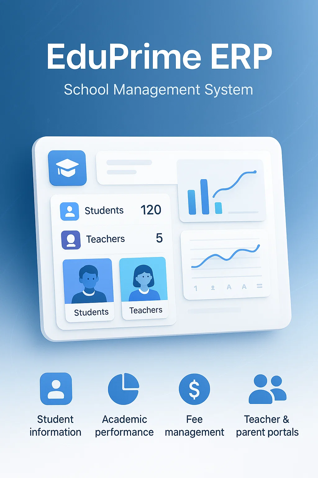 EduPrime ERP Dashboard